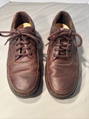 Rockport Men's Brown Leather hiking Lace-Up Shoes